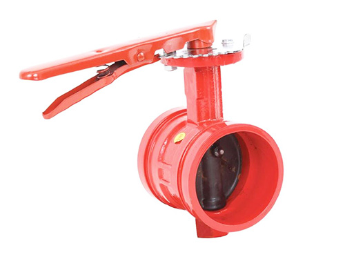 D81X-溝槽(cao)手柄(bing)蝶閥(fa)